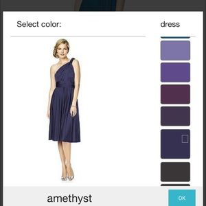 Mint condition convertible dress and bandeau. Worn once. So many looks!